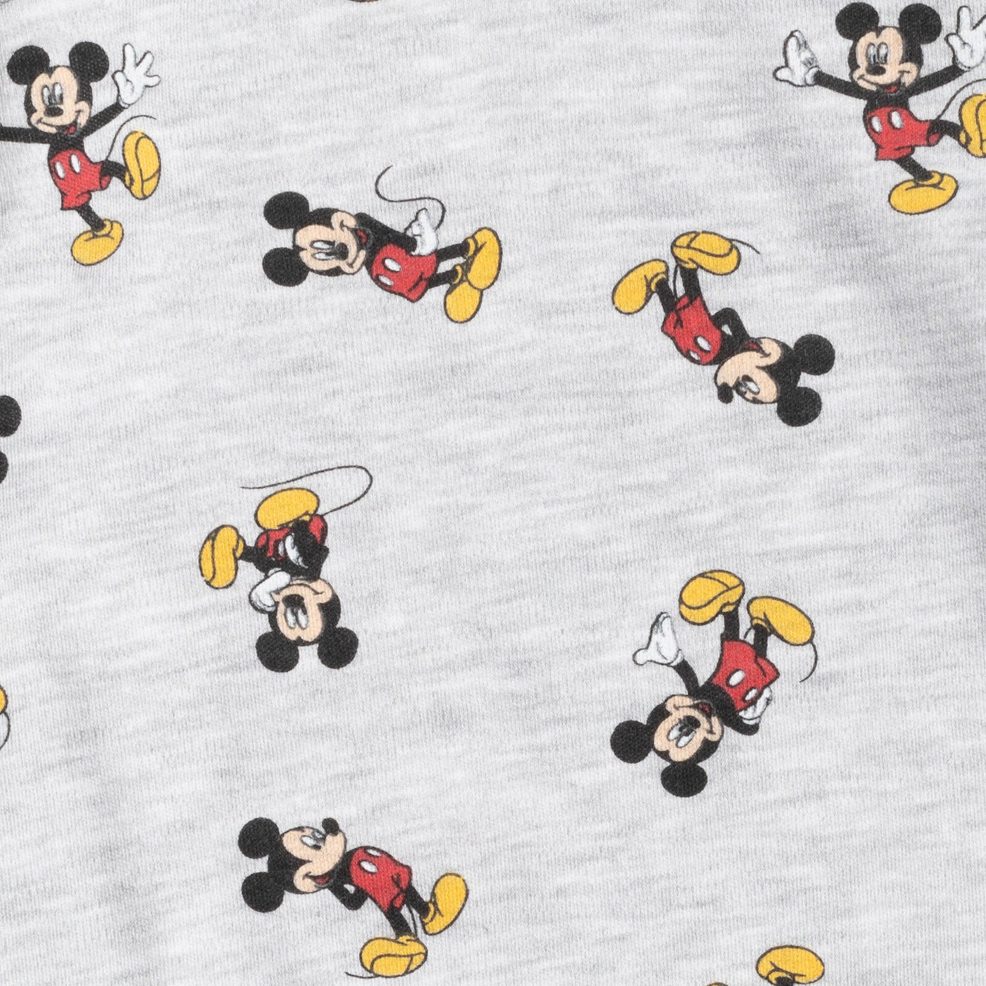 Disney Mickey Mouse Cuddly Long Sleeve Bodysuit & Snap Bib Overalls - imagikids