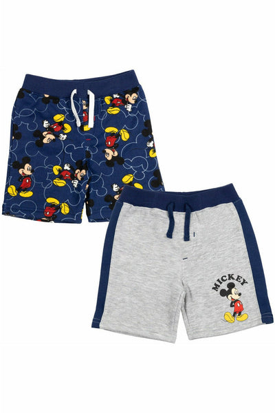 Disney Mickey Mouse Fleece 2 Pack Shorts - imagikids