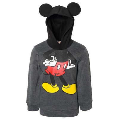Disney Mickey Mouse Fleece Cosplay Pullover Hoodie - imagikids
