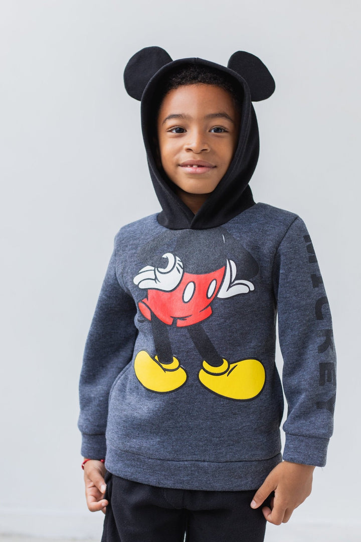 Disney Mickey Mouse Fleece Cosplay Pullover Hoodie - imagikids