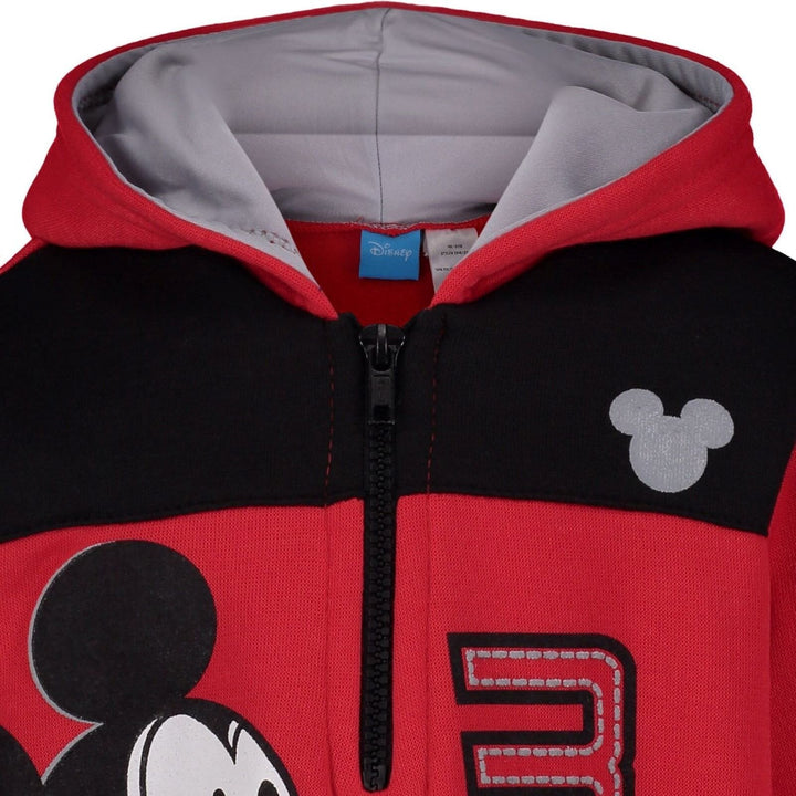 Disney Mickey Mouse Fleece Half Zip Hoodie - imagikids