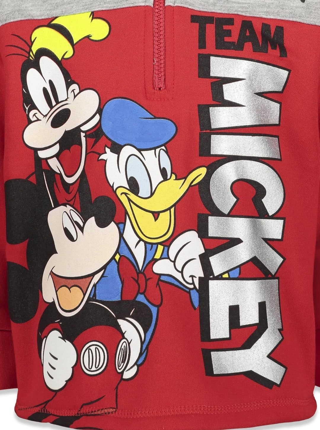 Disney Mickey Mouse Fleece Half Zip Hoodie - imagikids