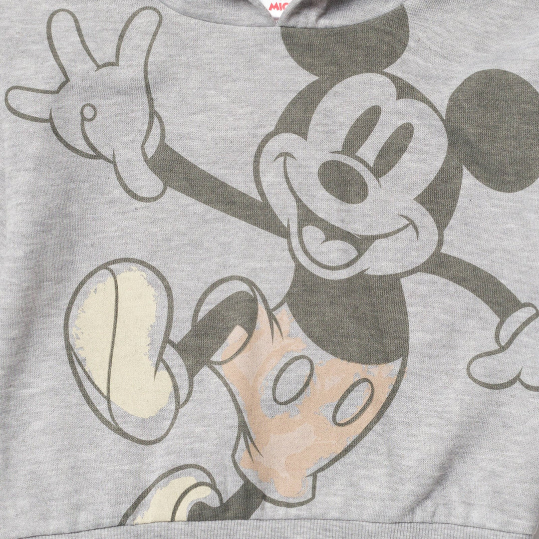 Disney Mickey Mouse Fleece Pullover Hoodie and Pants Outfit Set - imagikids