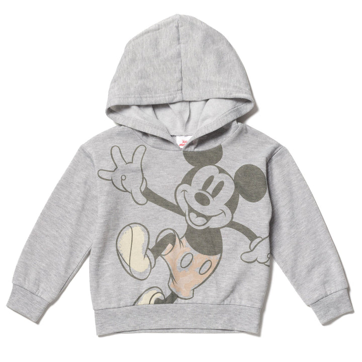 Disney Mickey Mouse Fleece Pullover Hoodie and Pants Outfit Set - imagikids