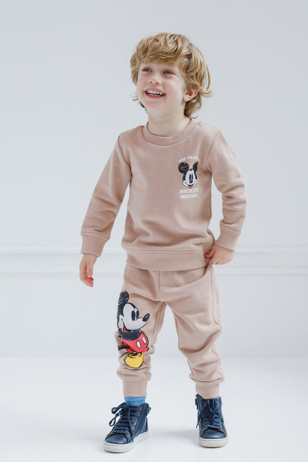 Disney Mickey Mouse Fleece Sweatshirt and Pants Set - imagikids