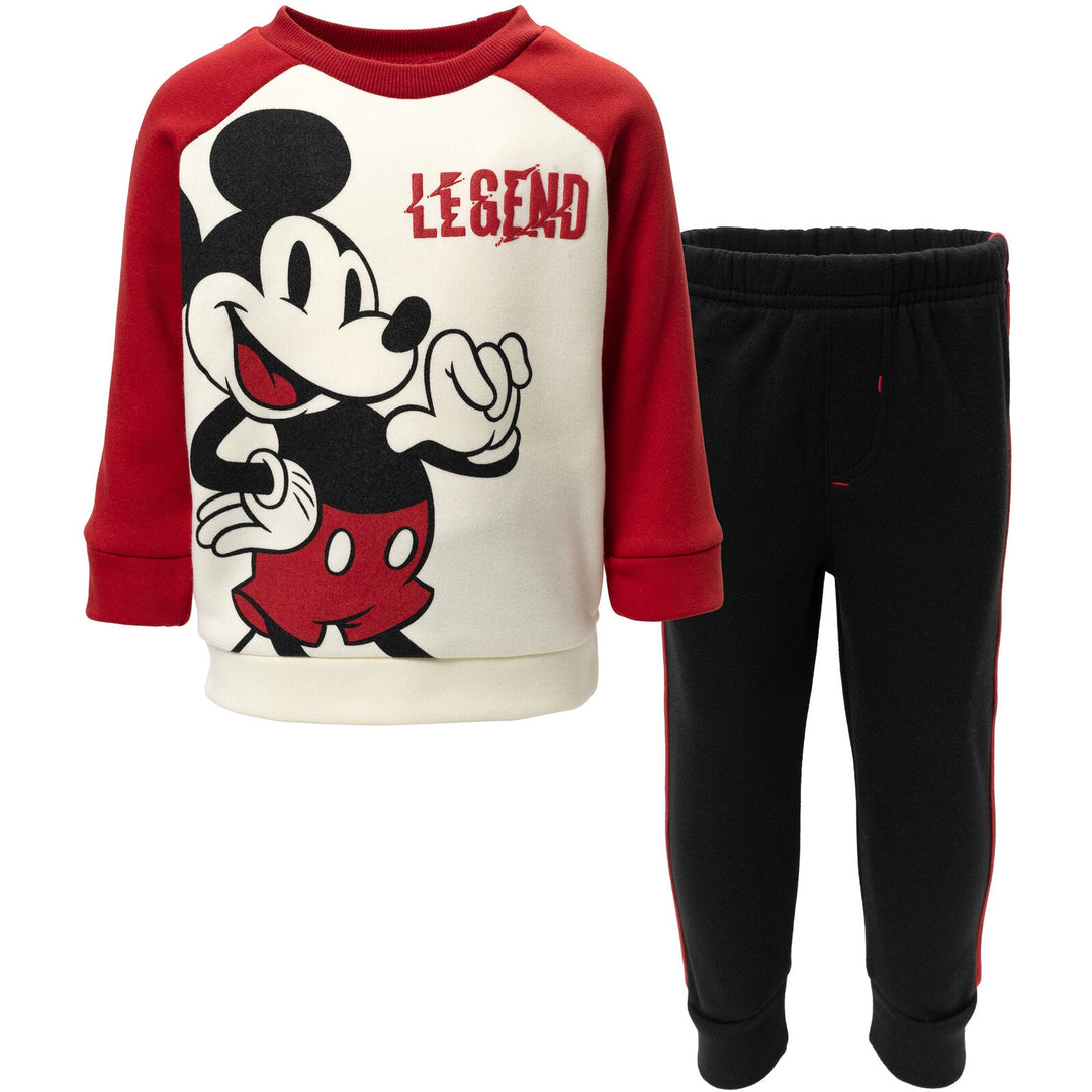 Disney Mickey Mouse Fleece Sweatshirt and Pants Set - imagikids