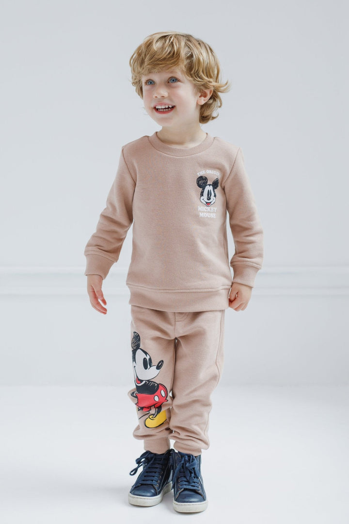 Disney Mickey Mouse Fleece Sweatshirt and Pants Set - imagikids