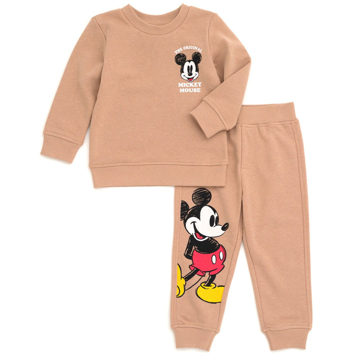 Disney Mickey Mouse Fleece Sweatshirt and Pants Set - imagikids