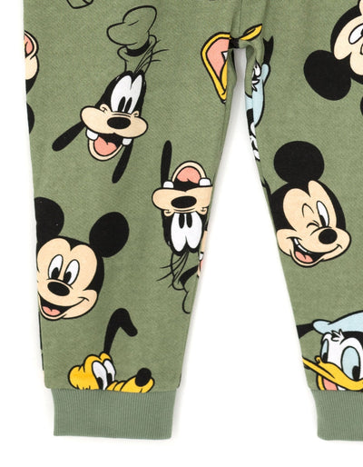 Disney Mickey Mouse Fleece Zip Up Coverall - imagikids