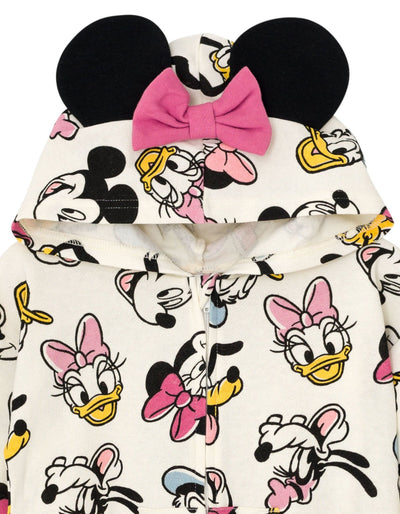 Disney Mickey Mouse Fleece Zip Up Coverall - imagikids