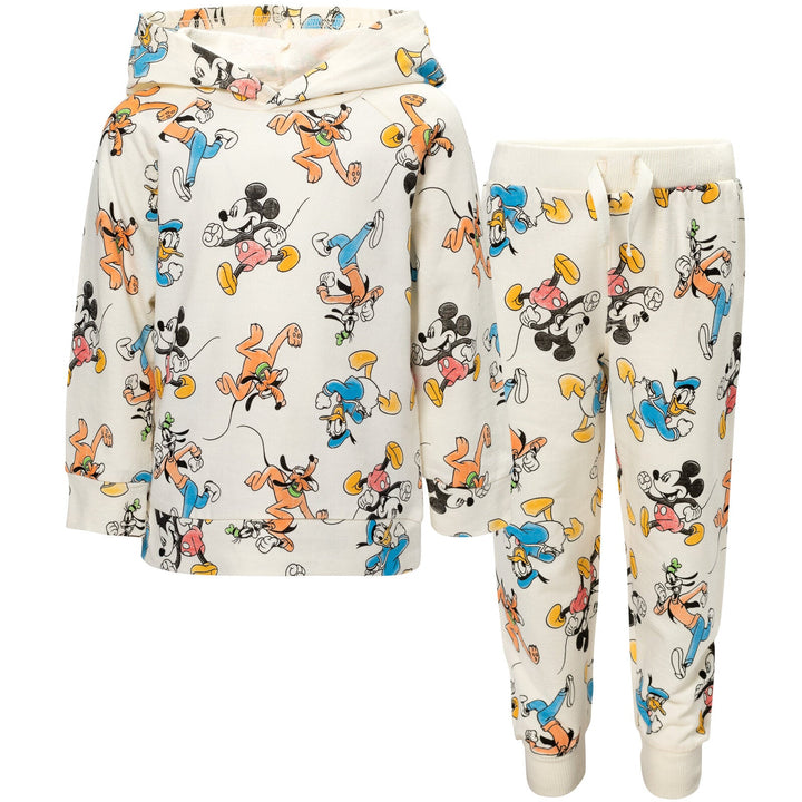 Disney Mickey Mouse French Terry Hoodie and Jogger Pants Set - imagikids