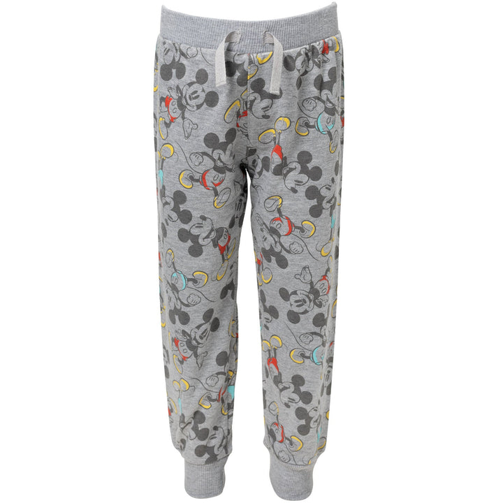 Disney Mickey Mouse French Terry Hoodie and Jogger Pants Set - imagikids