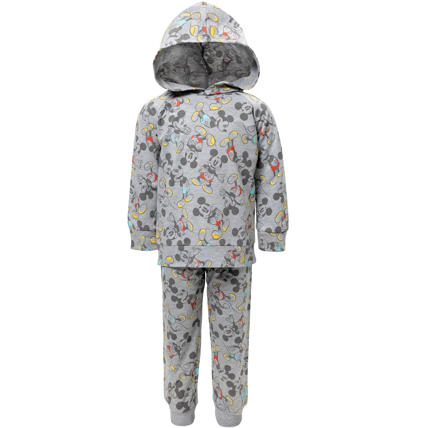 Disney Mickey Mouse French Terry Hoodie and Jogger Pants Set - imagikids