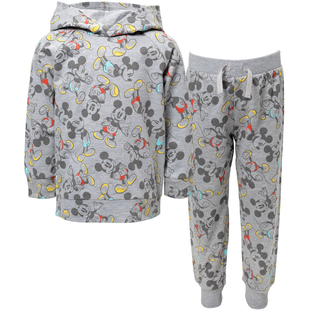 Disney Mickey Mouse French Terry Hoodie and Jogger Pants Set - imagikids