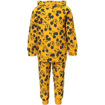 Disney Mickey Mouse French Terry Pullover Hoodie & Jogger Pants - imagikids