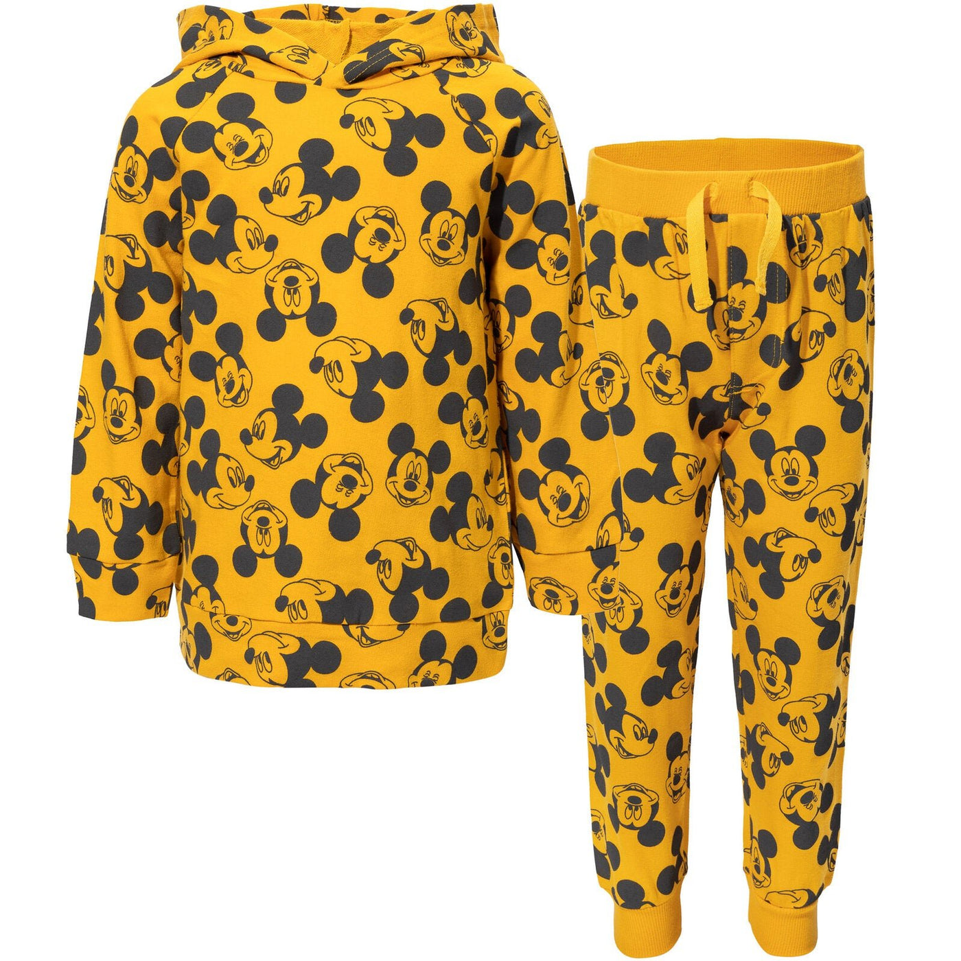 Disney Mickey Mouse French Terry Pullover Hoodie & Jogger Pants - imagikids