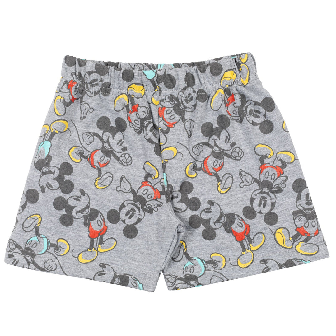 Disney Mickey Mouse French Terry Sweatshirt and Shorts - imagikids