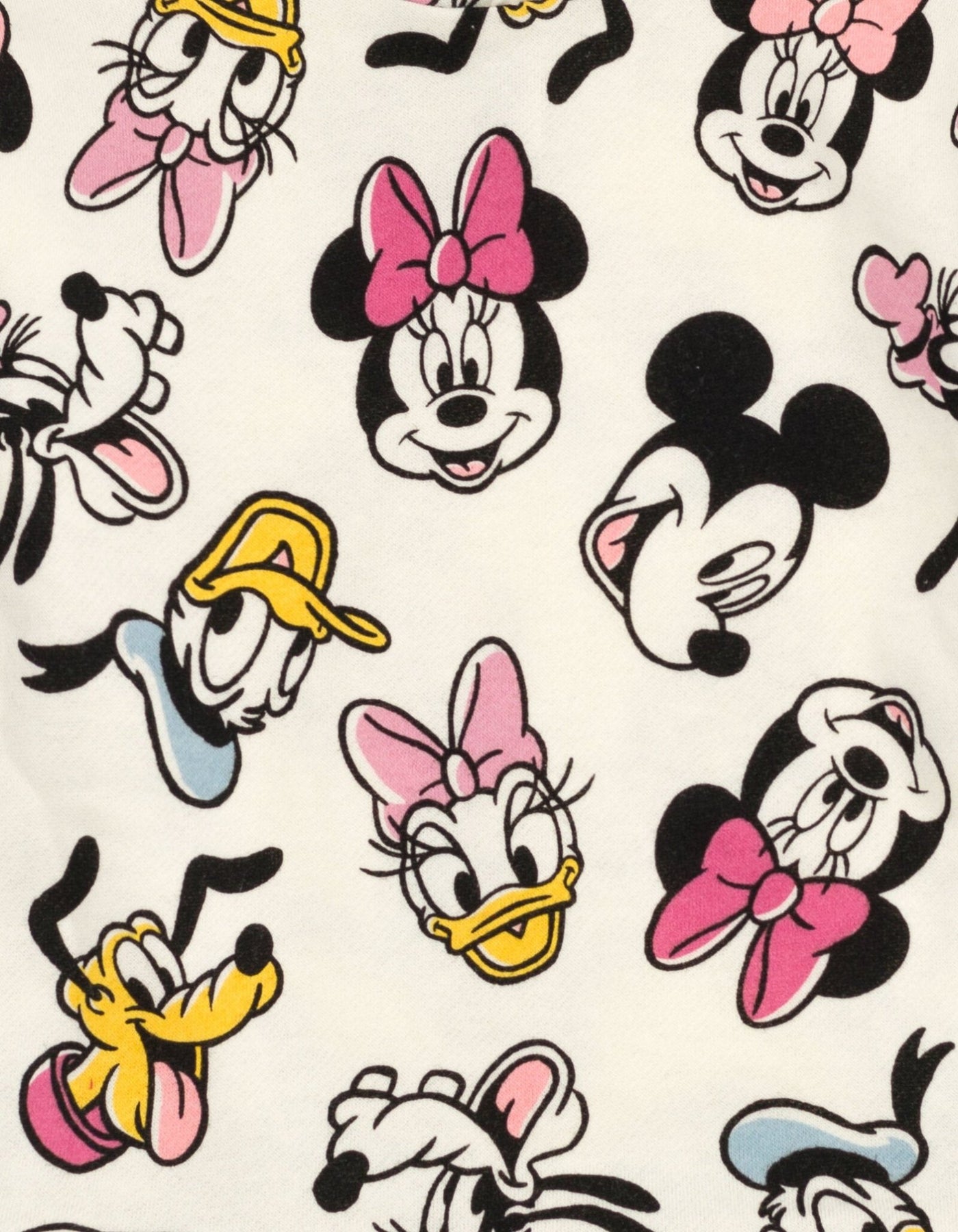 Disney Mickey Mouse Goofy Donald Duck Daisy Fleece Dress - imagikids