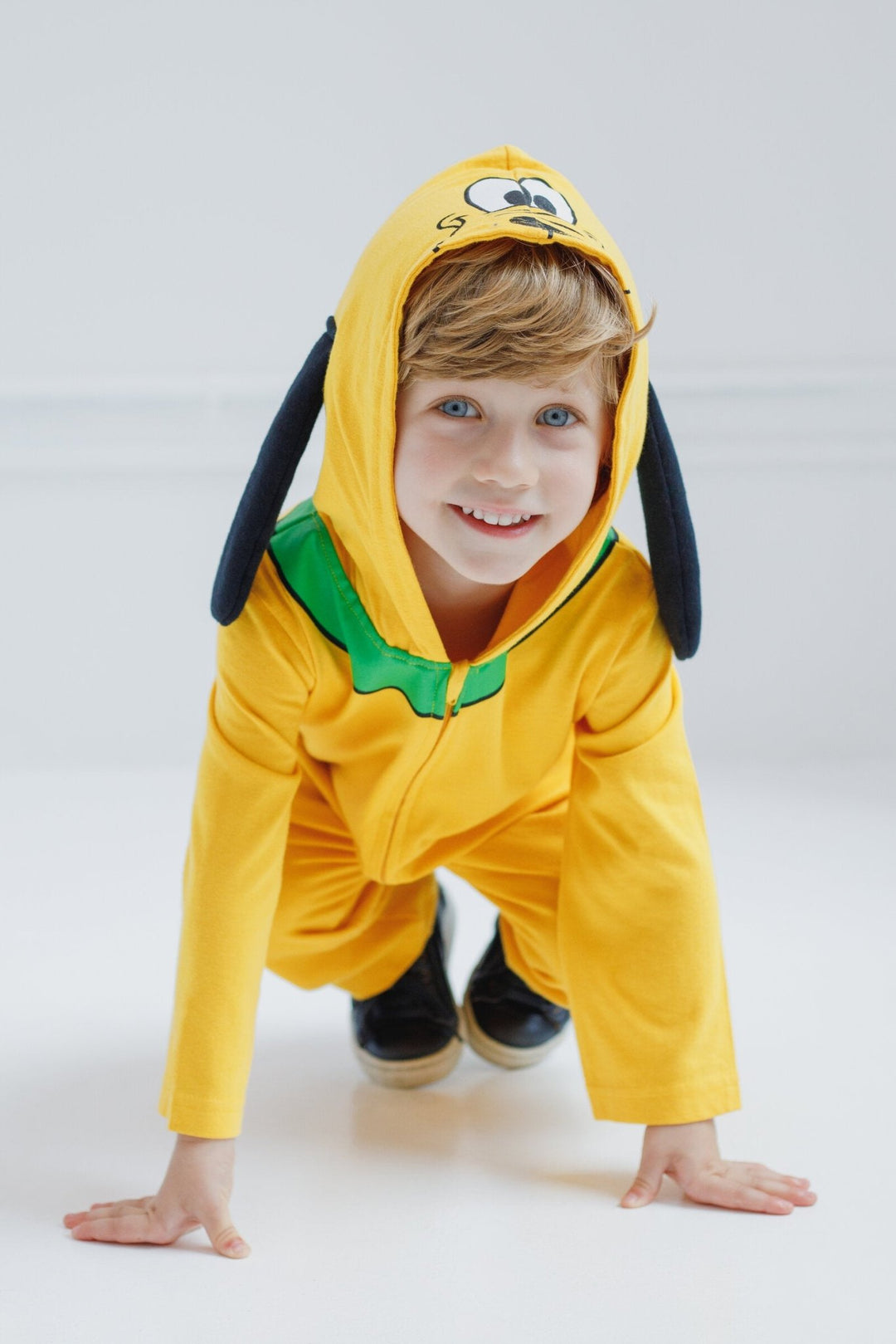 Disney Mickey Mouse Goofy Zip Up Coverall - imagikids