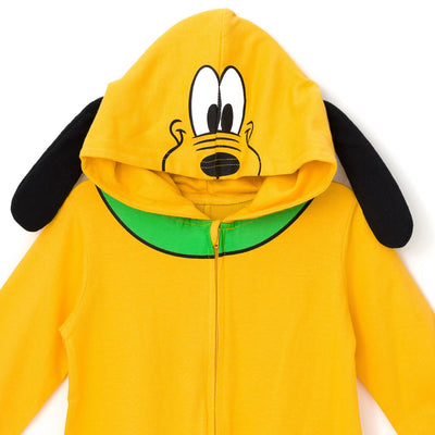Disney Mickey Mouse Goofy Zip Up Coverall - imagikids