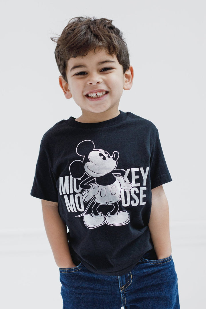 Disney Mickey Mouse Metallic Print T-Shirt - imagikids