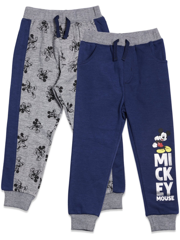 Disney Mickey Mouse Pixar Cars Mickey Mouse Fleece 2 Pack Pants - imagikids