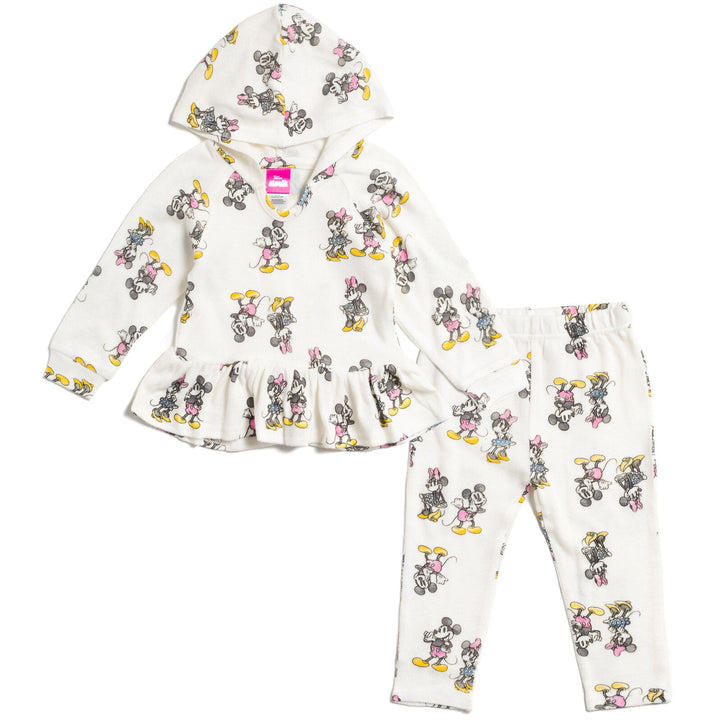 Disney Mickey Mouse Pullover Peplum Hoodie & Pants - imagikids