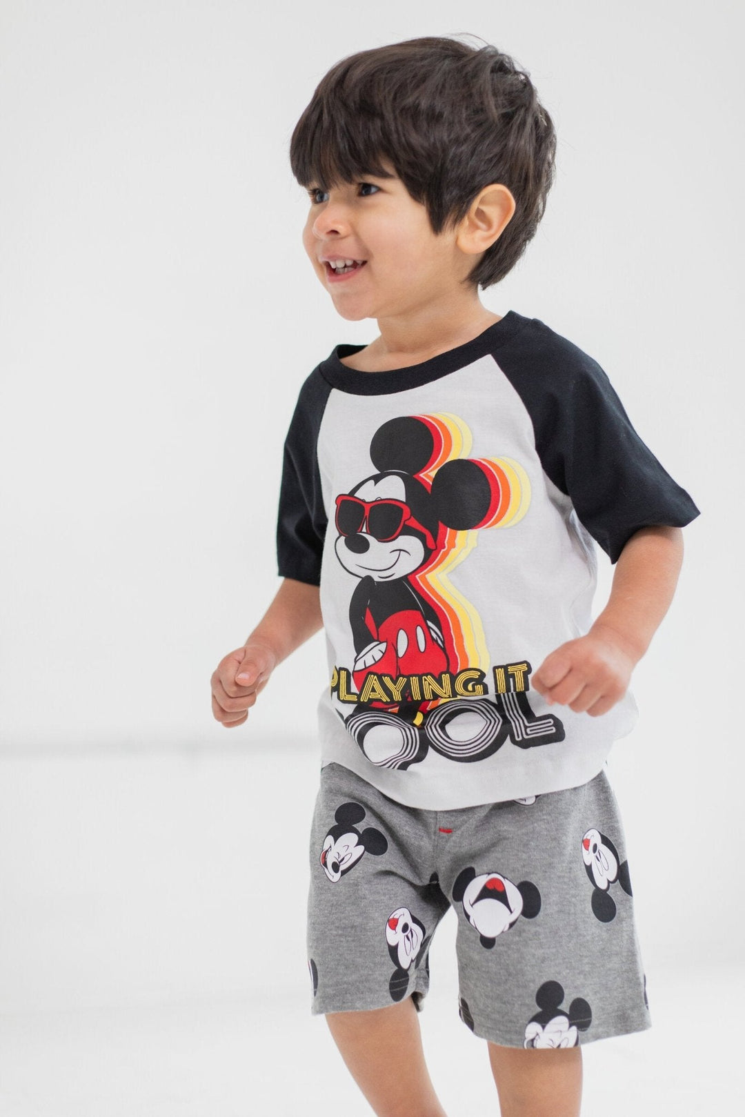 Disney Mickey Mouse T-Shirt and Shorts Outfit Set - imagikids