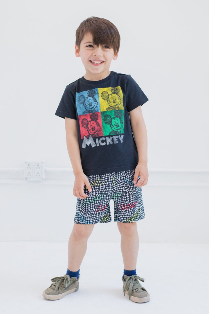 Disney Mickey Mouse T-Shirt and Shorts Outfit Set - imagikids