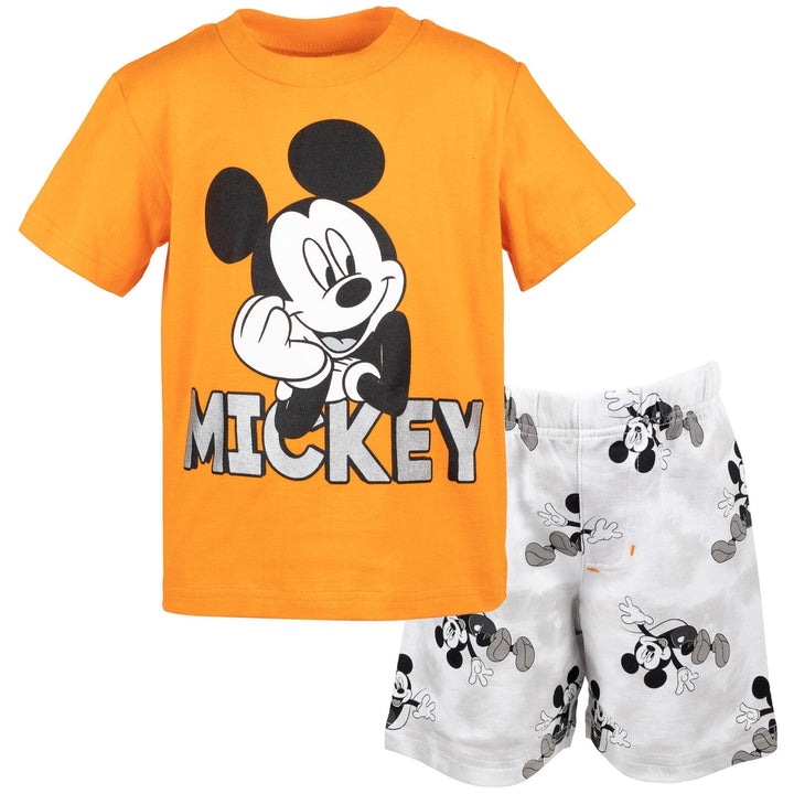 Disney Mickey Mouse T-Shirt and Shorts Outfit Set - imagikids