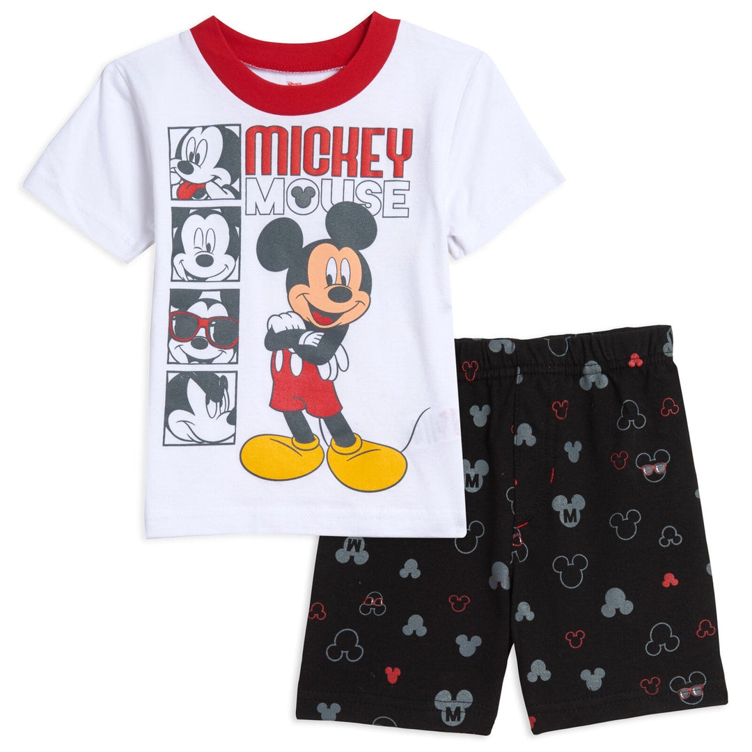 Disney Mickey Mouse T-Shirt and Shorts Outfit Set - imagikids