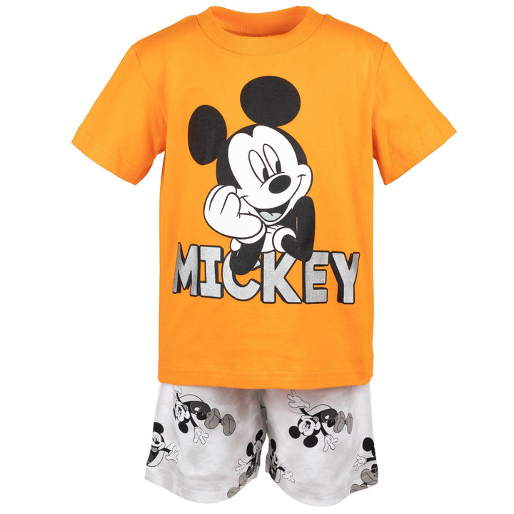 Disney Mickey Mouse T-Shirt and Shorts Outfit Set - imagikids