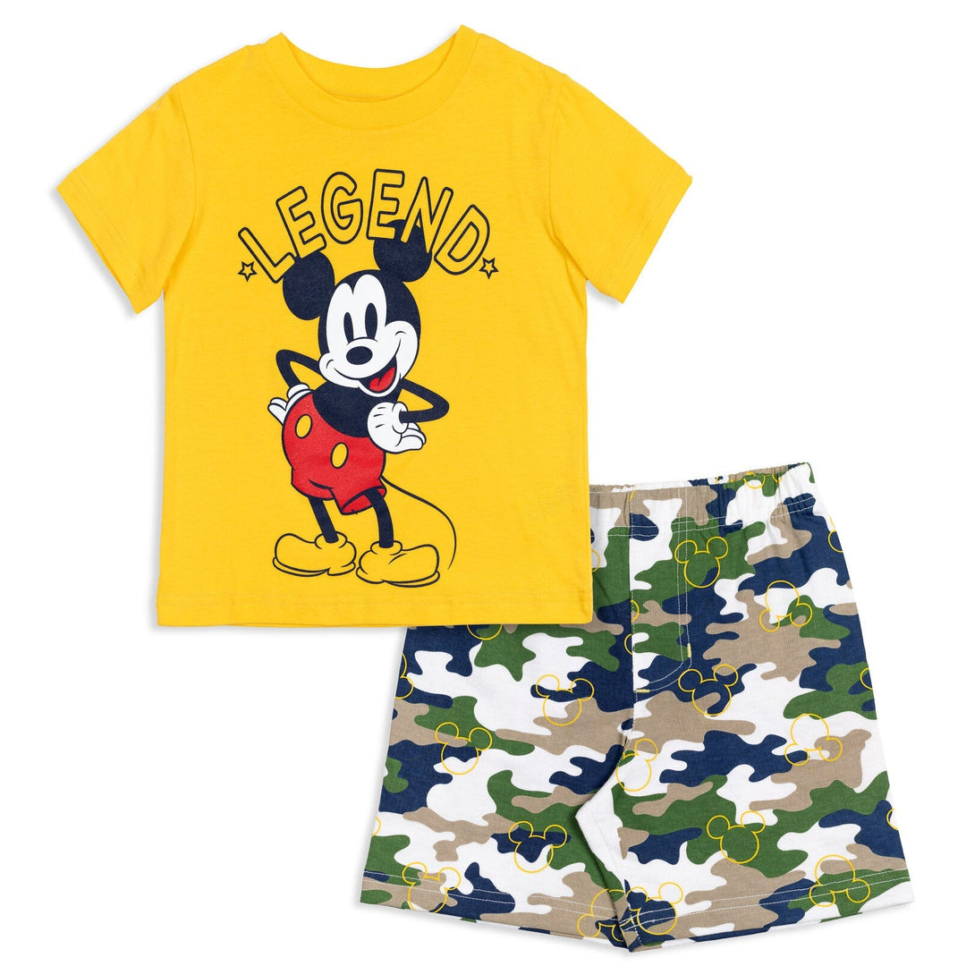 Disney Mickey Mouse T-Shirt and Shorts Outfit Set - imagikids