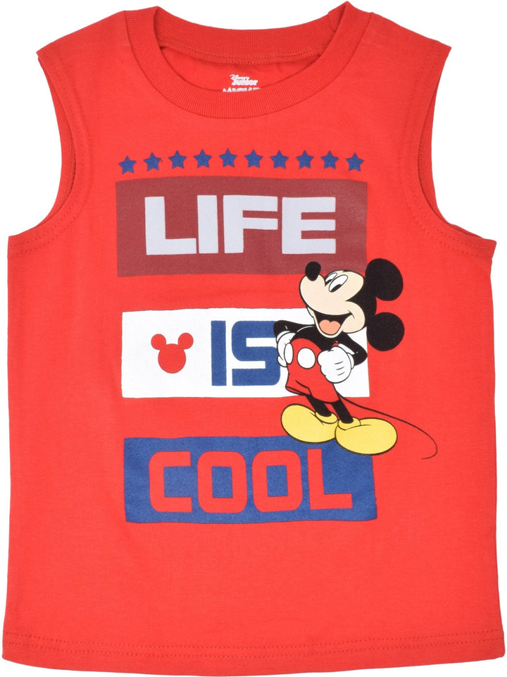 Disney Mickey Mouse Tank Top and Mesh Shorts - imagikids