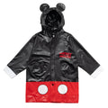 Disney Mickey Mouse Waterproof Hooded Rain Jacket Coat