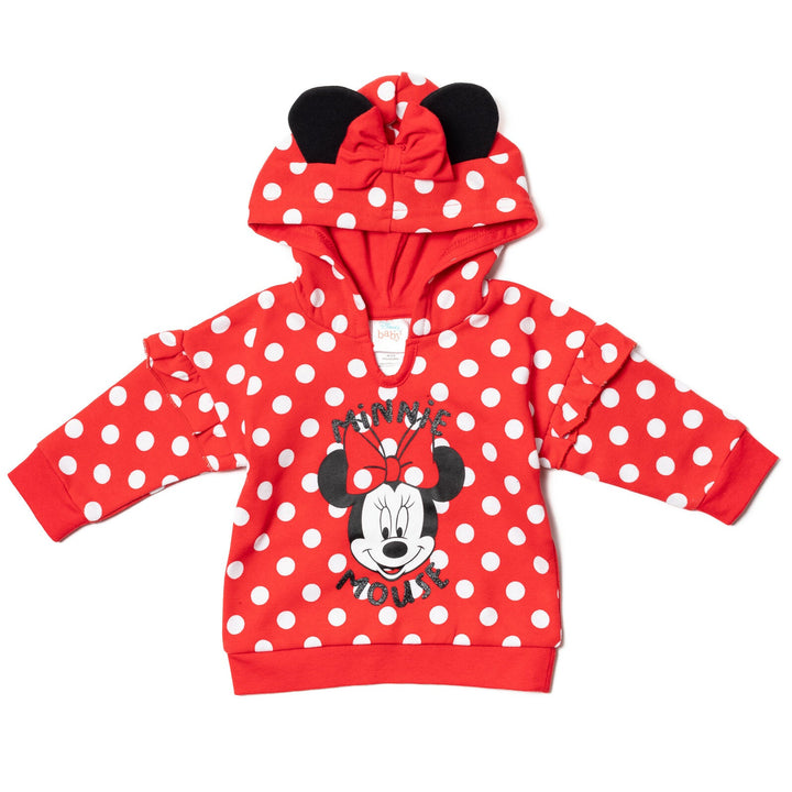 Disney Minnie Mouse 3 Piece Hoodie Outfit Set - imagikids