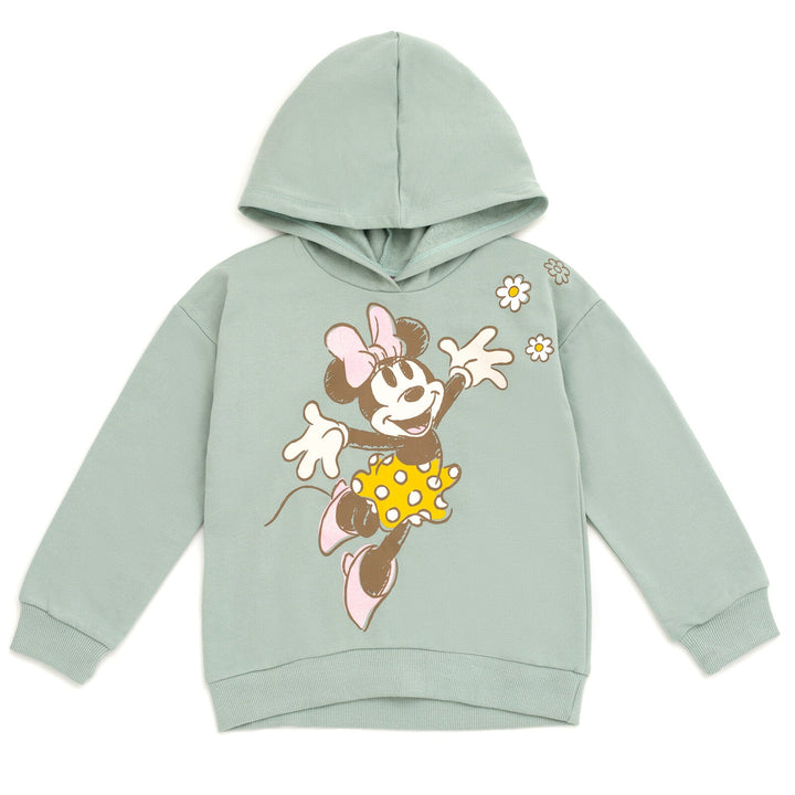 Disney Minnie Mouse Fleece Pullover Hoodie and Pants Outfit Set - imagikids