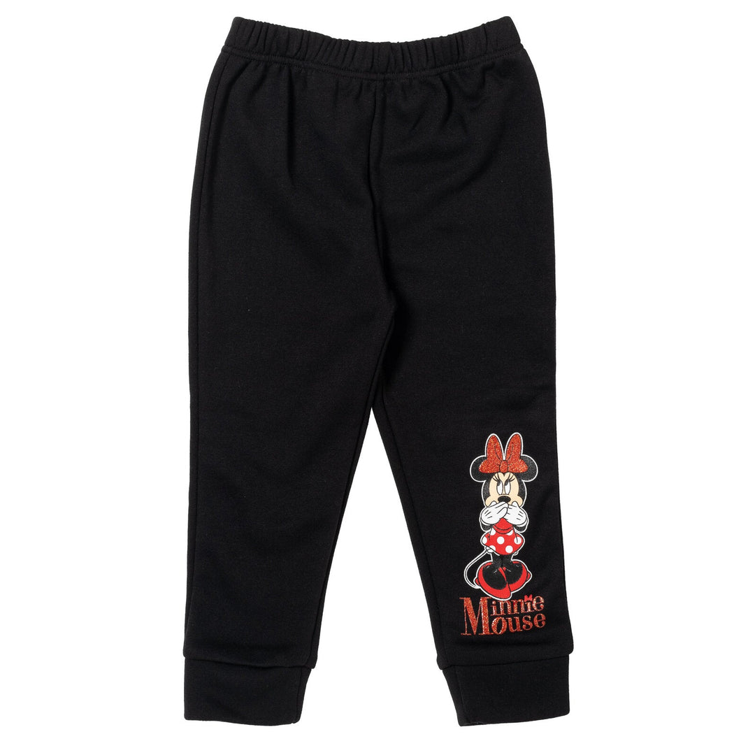 Disney Minnie Mouse Fleece Pullover Sweatshirt and Pants Set - imagikids