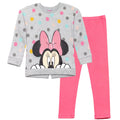 Disney Minnie Mouse Fleece Sweatshirt and Leggings Outfit Set