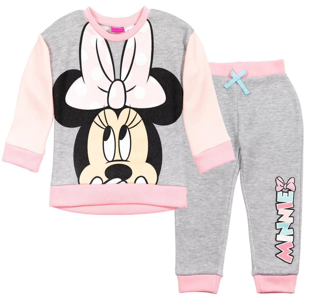 Disney Minnie Mouse Fleece Sweatshirt and Pants Set - imagikids