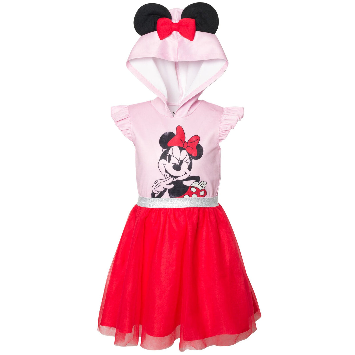 Disney Minnie Mouse Hooded Tulle Dress - imagikids
