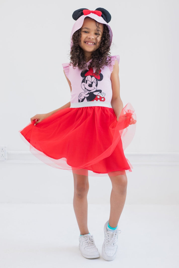 Disney Minnie Mouse Hooded Tulle Dress - imagikids