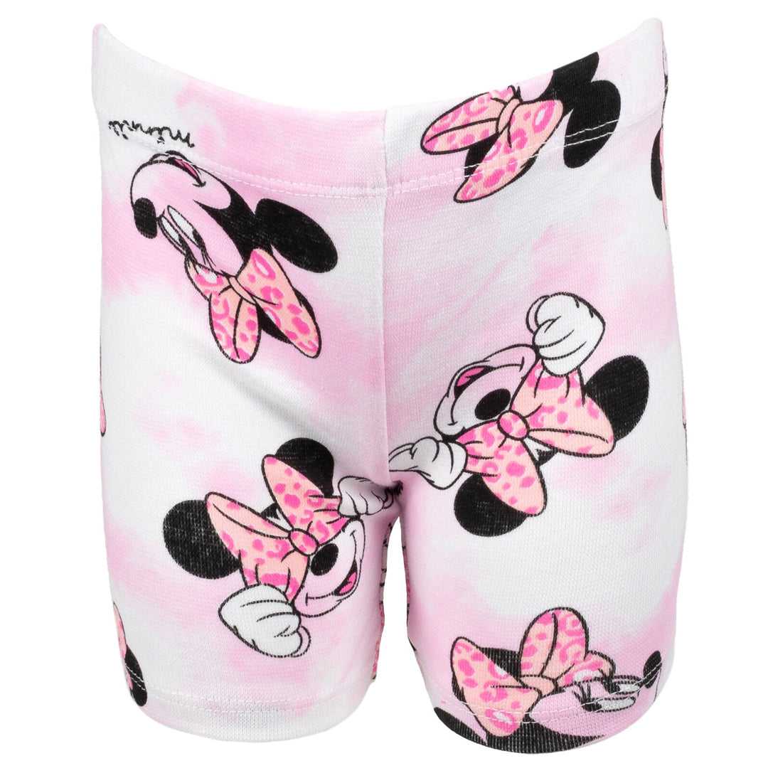 Disney Minnie Mouse Mickey Mouse T-Shirt and Shorts Outfit Set - imagikids