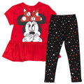 Minnie Mouse T-Shirt & Leggings Set