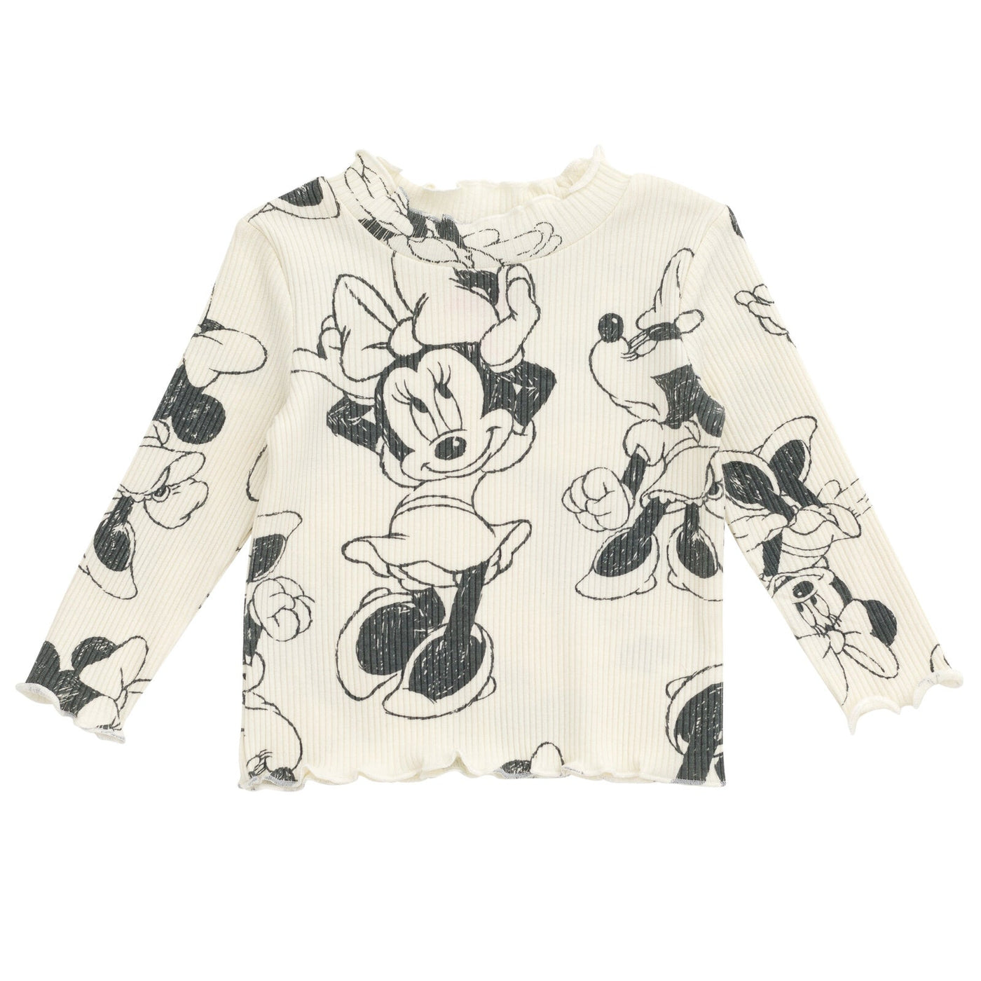 Disney Minnie Mouse Peplum T-Shirt and Pants Outfit Set - imagikids