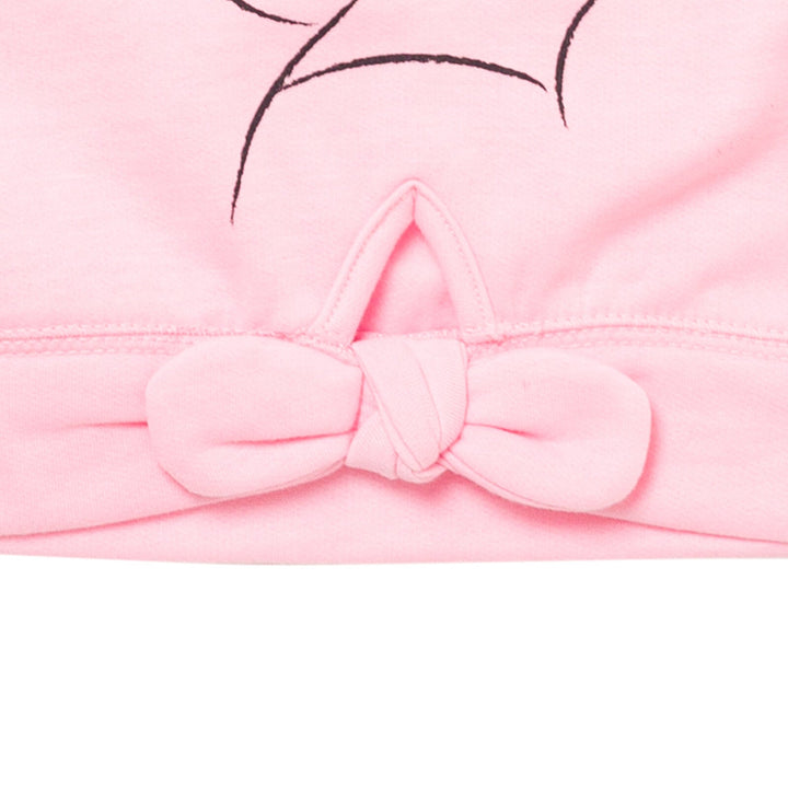 Disney Minnie Mouse Pullover Fleece Hoodie and Leggings Outfit Set - imagikids