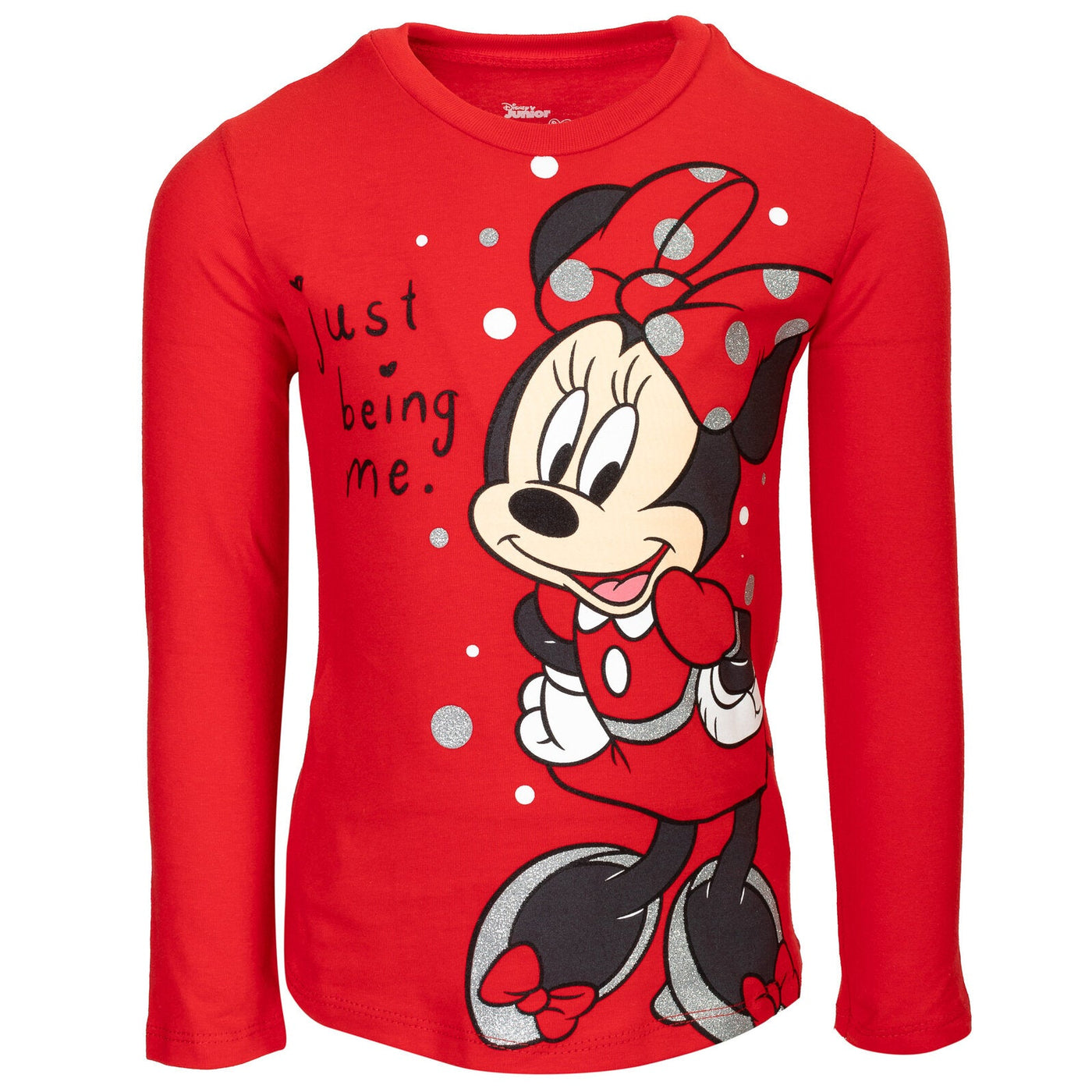 Disney Minnie Mouse Pullover Fleece Hoodie T-Shirt and Leggings 3 Piece Outfit Set - imagikids