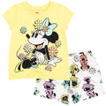 Disney Minnie Mouse T-Shirt and Bike Shorts Twill Outfit Set
