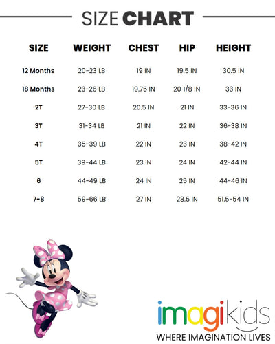 Disney Minnie Mouse T-Shirt and Bike Shorts Twill Outfit Set - imagikids