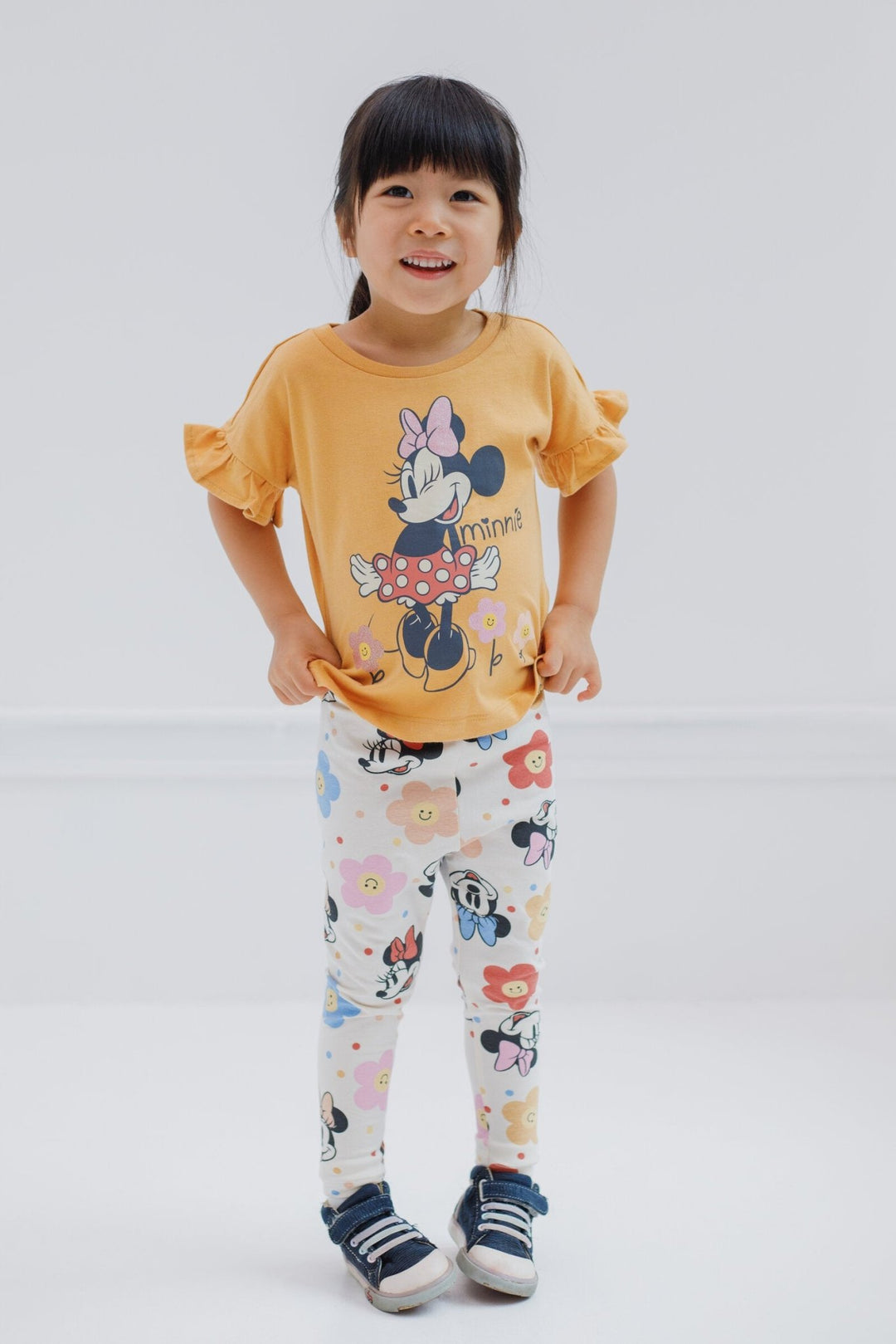 Disney Minnie Mouse T-Shirt and Leggings Outfit Set - imagikids